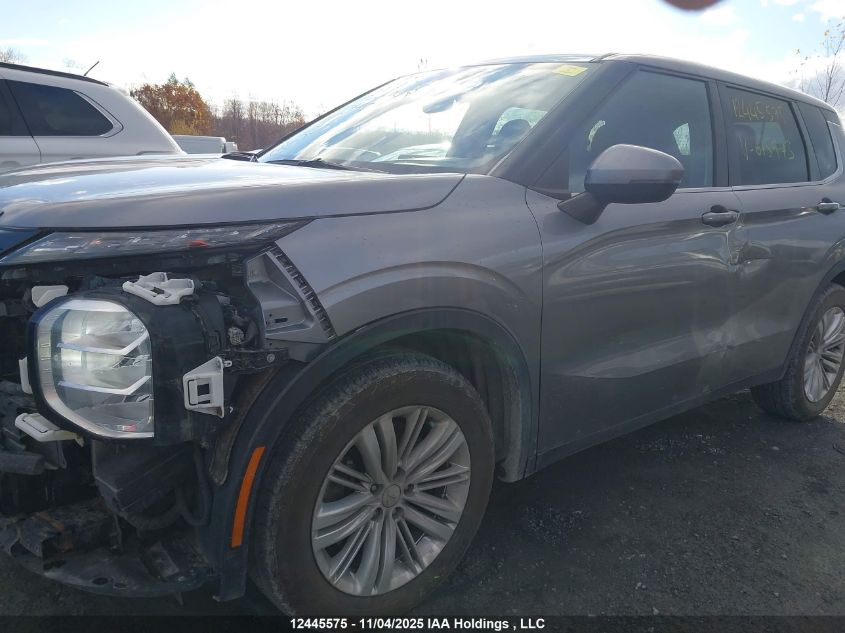 2022 Mitsubishi Outlander Es VIN: JA4J4TA88NZ615973 Lot: 12445575