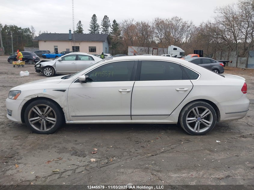 2012 Volkswagen Passat Se VIN: 1VWBN7A31CC079576 Lot: 12445579