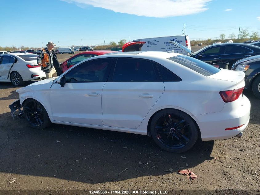 2016 Audi A3 2.0T Komfort VIN: WAUB8GFFXG1107094 Lot: 12445588