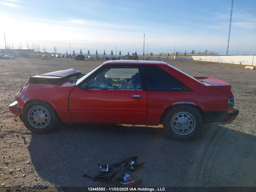 1990 Ford Mustang Lx VIN: 1FACP41E5LF181131 Lot: 12445592