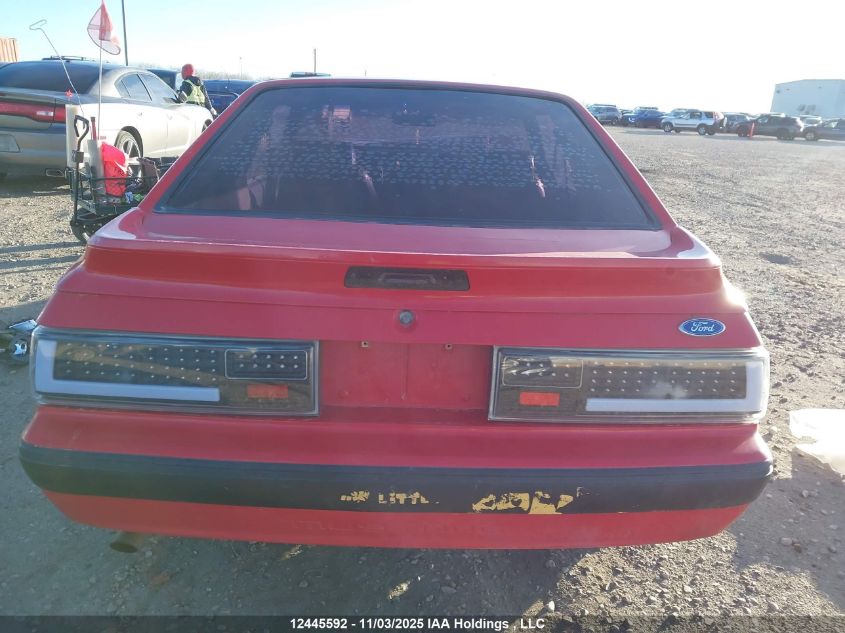 1990 Ford Mustang Lx VIN: 1FACP41E5LF181131 Lot: 12445592