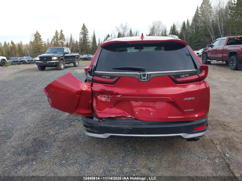 2020 Honda Cr-V Sport VIN: 2HKRW2H45LH211324 Lot: 12445614