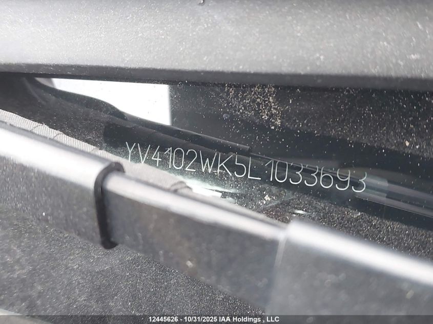 2020 Volvo V60 Cross Country T5 VIN: YV4102WK5L1033693 Lot: 12445626