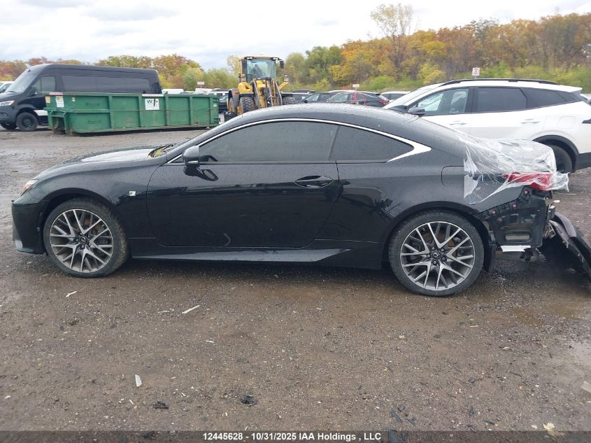 2015 Lexus Rc 350 VIN: JTHSE5BC2F5002535 Lot: 12445628
