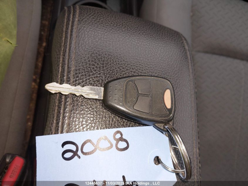 2008 Dodge Dakota Sxt VIN: 1D7HW38K28S605815 Lot: 12445637