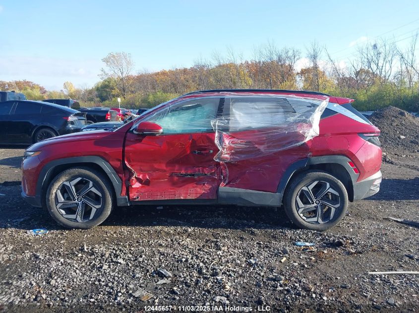 2022 Hyundai Tucson Luxury VIN: KM8JCCA17NU044867 Lot: 12445657