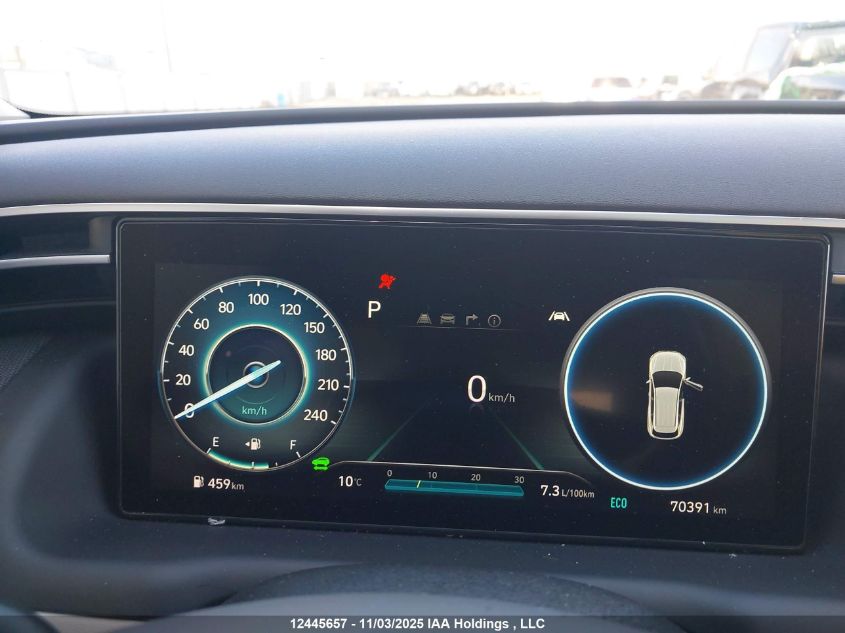 2022 Hyundai Tucson Luxury VIN: KM8JCCA17NU044867 Lot: 12445657