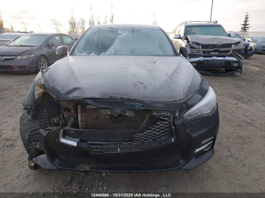 2014 Infiniti Q50 Premium/Sport VIN: JN1BV7AR1EM682776 Lot: 12445660