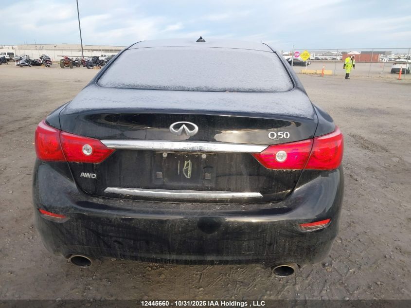 2014 Infiniti Q50 Premium/Sport VIN: JN1BV7AR1EM682776 Lot: 12445660