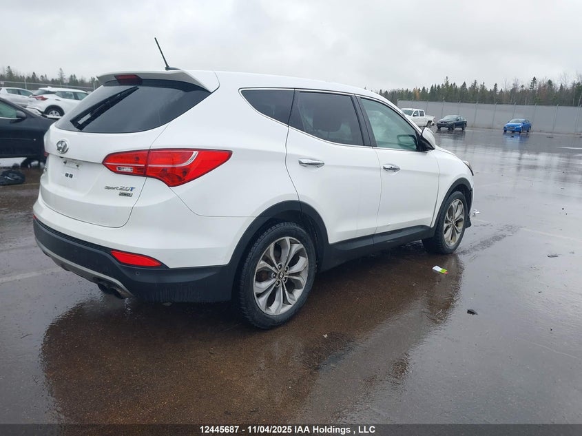 5XYZUDLA5DG016167 2013 HYUNDAI SANTA FE photo no. 4
