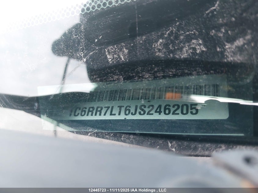 1C6RR7LT6JS246205 2018 DODGE RAM photo no. 20