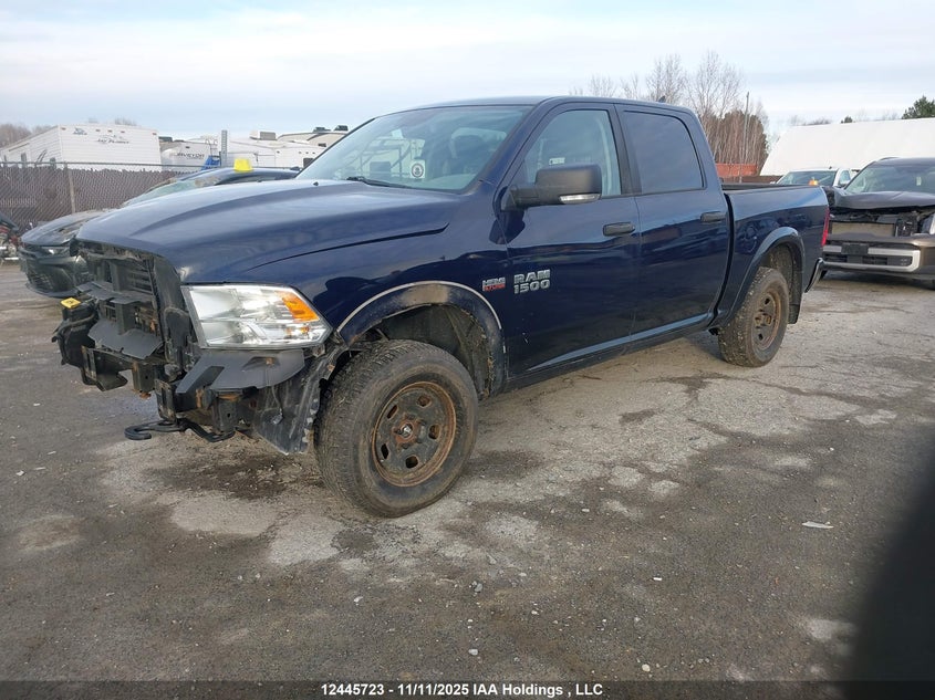 1C6RR7LT6JS246205 2018 DODGE RAM photo no. 2