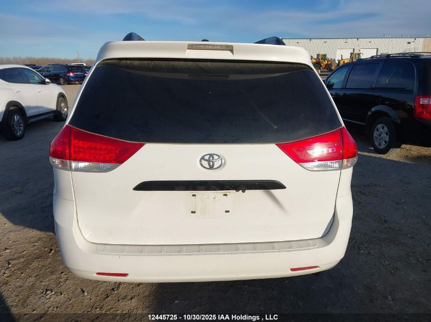 2013 Toyota Sienna VIN: 5TDZK3DC6DS403524 Lot: 12445725