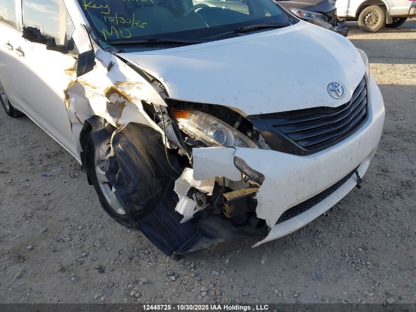 2013 Toyota Sienna VIN: 5TDZK3DC6DS403524 Lot: 12445725