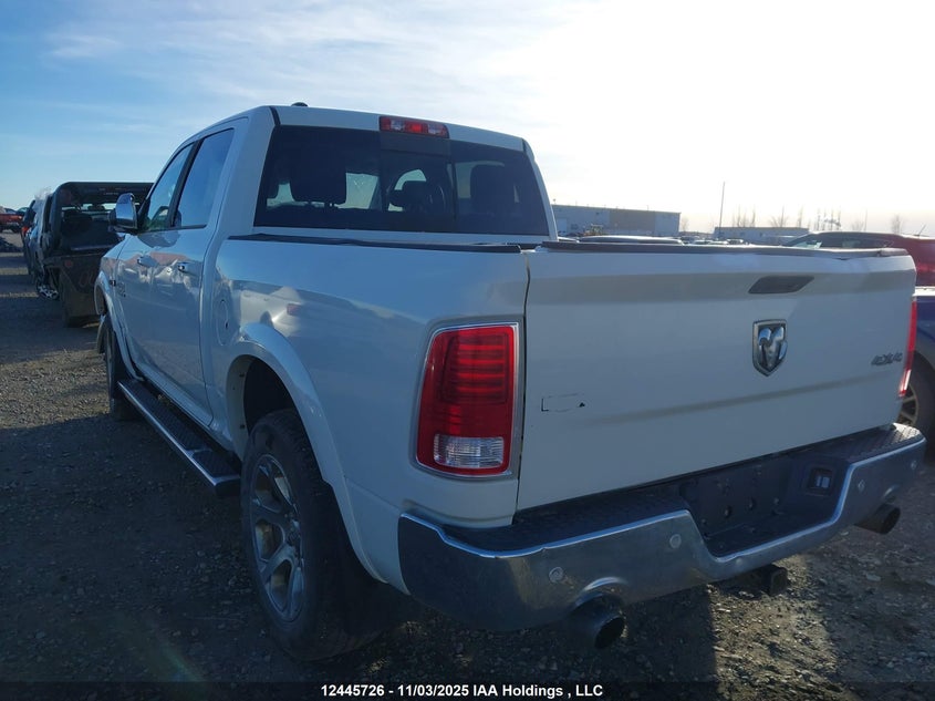 2016 Ram 1500 Laramie white pickup diesel 1C6RR7NMXGS321325 photo #4
