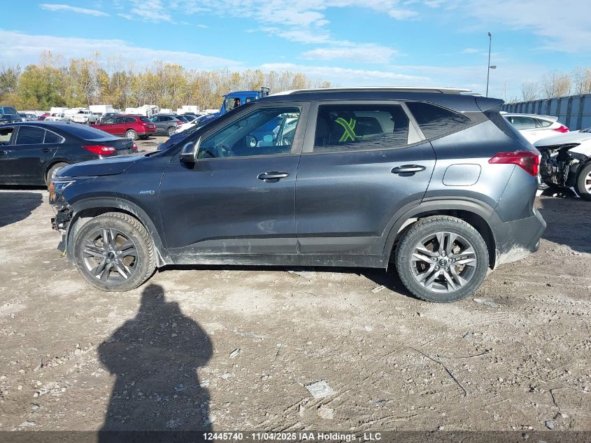 2021 Kia Seltos Lx VIN: KNDEPCAA5M7153822 Lot: 12445740