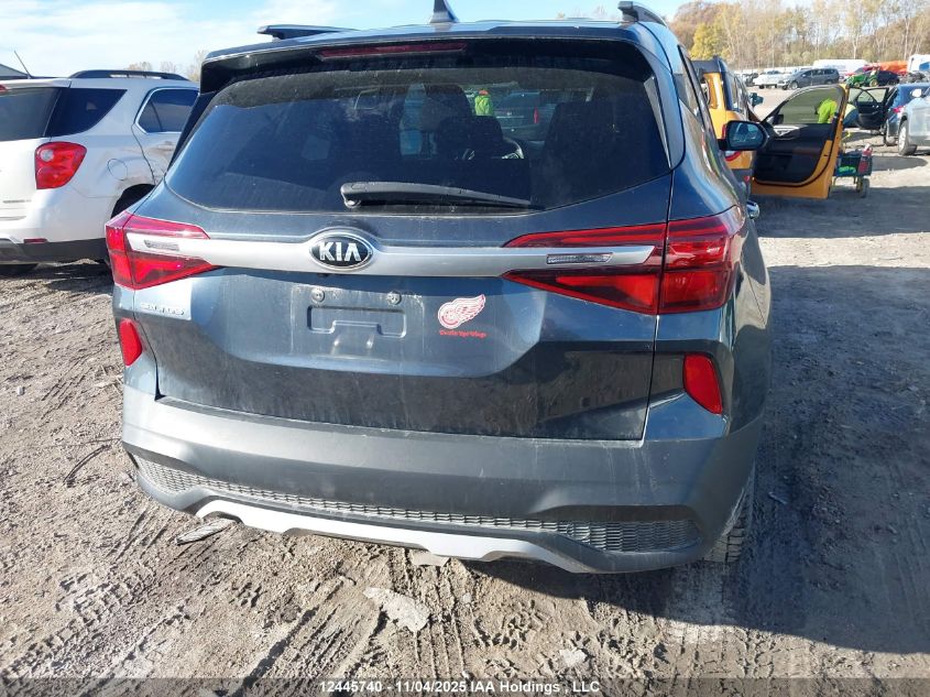 2021 Kia Seltos Lx VIN: KNDEPCAA5M7153822 Lot: 12445740