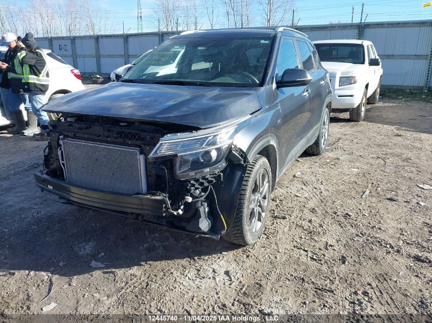 2021 Kia Seltos Lx VIN: KNDEPCAA5M7153822 Lot: 12445740