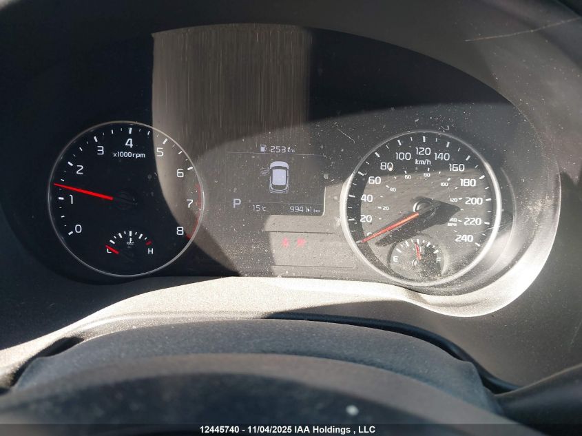 2021 Kia Seltos Lx VIN: KNDEPCAA5M7153822 Lot: 12445740