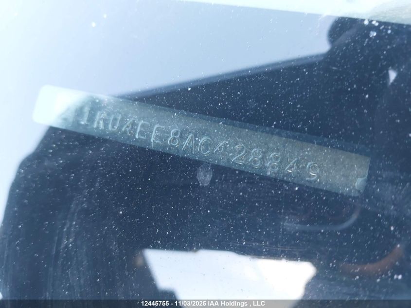 2010 Toyota Matrix VIN: 2T1KU4EE8AC428849 Lot: 12445755