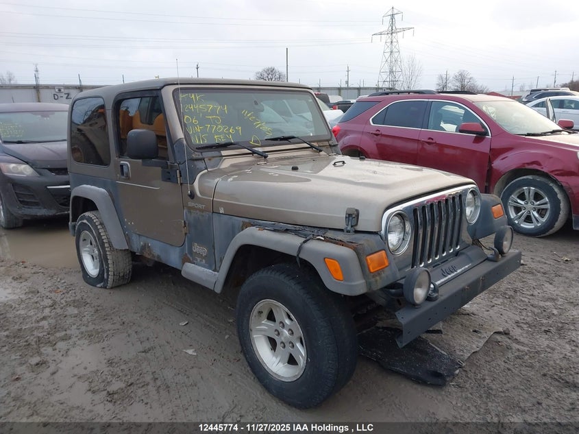 1J4FA49S56P770269 2006 JEEP WRANGLER photo no. 10