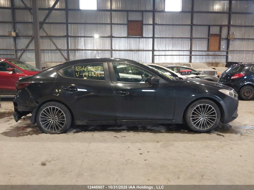 2014 Mazda Mazda3 Gx-Sky VIN: JM1BM1U7XE1197819 Lot: 12445807