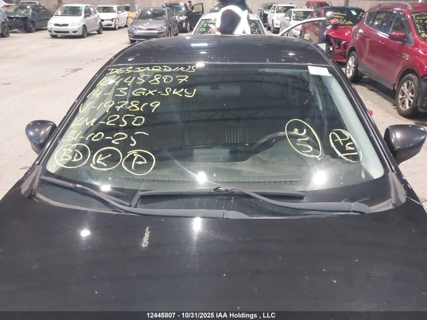 2014 Mazda Mazda3 Gx-Sky VIN: JM1BM1U7XE1197819 Lot: 12445807