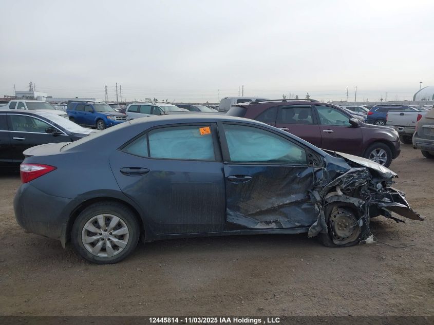 2016 Toyota Corolla L/Le/Le Pls/Prm/S/S Pls VIN: 2T1BURHE0GC540949 Lot: 12445814