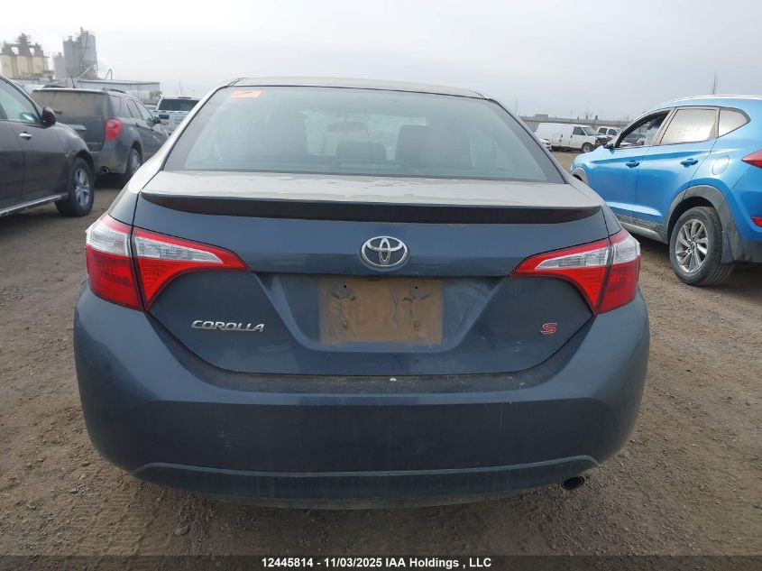2016 Toyota Corolla L/Le/Le Pls/Prm/S/S Pls VIN: 2T1BURHE0GC540949 Lot: 12445814