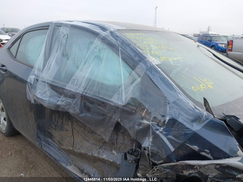 2016 Toyota Corolla L/Le/Le Pls/Prm/S/S Pls VIN: 2T1BURHE0GC540949 Lot: 12445814