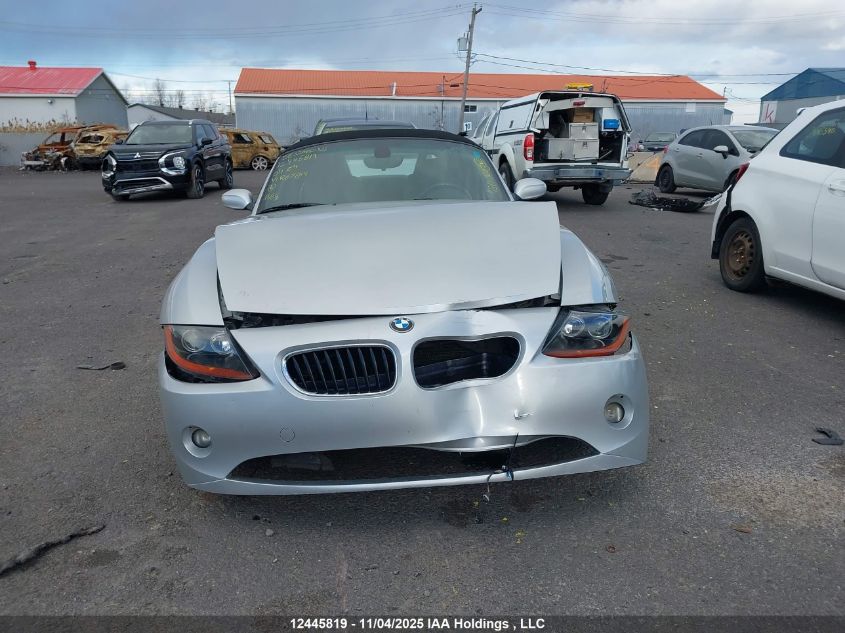 2004 BMW Z4 2.5 VIN: 4USBT335X4LR67819 Lot: 12445819