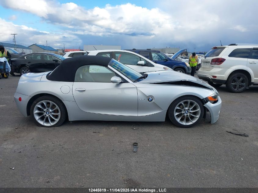 2004 BMW Z4 2.5 VIN: 4USBT335X4LR67819 Lot: 12445819