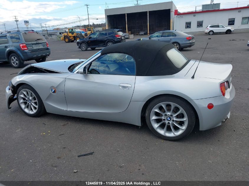 2004 BMW Z4 2.5 VIN: 4USBT335X4LR67819 Lot: 12445819