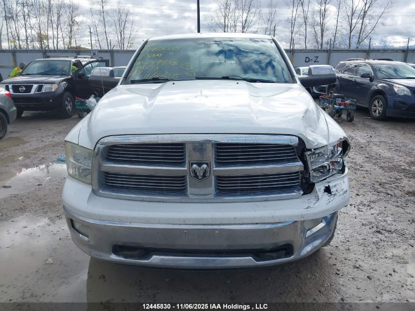2012 Ram 1500 Slt VIN: 1C6RD7GT8CS249988 Lot: 12445830