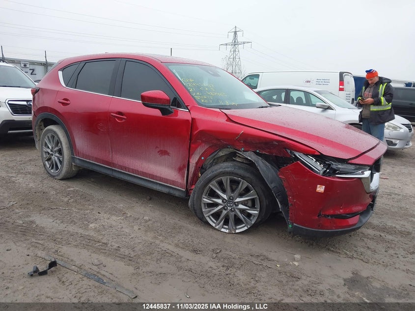 JM3KFBEY0M0467403 2021 Mazda Cx-5 Signature auction photo 1