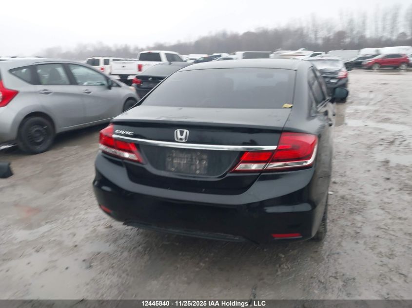 2014 Honda Civic Ex 4Dr VIN: 2HGFB2F53EH017639 Lot: 12445840