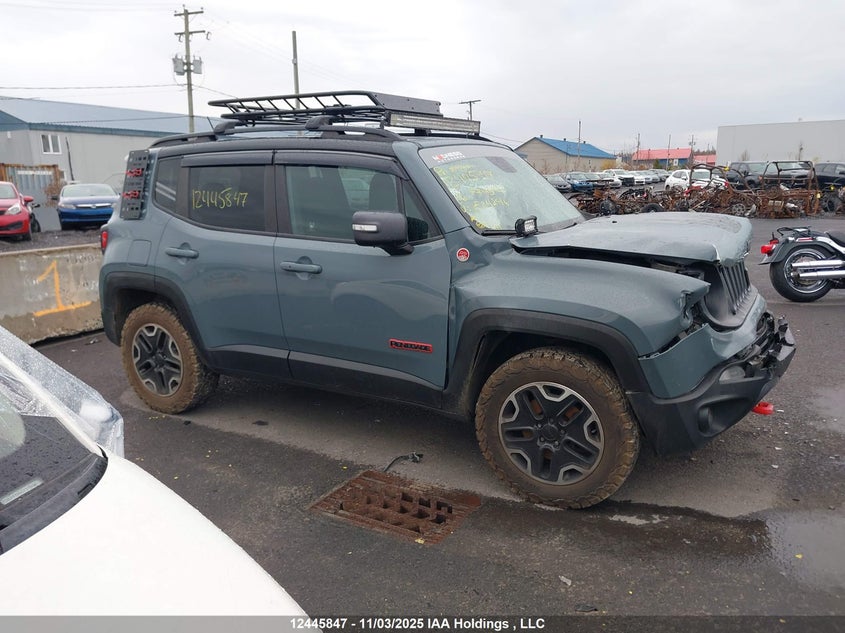 2016 Jeep Renegade Trailhawk VIN: ZACCJBCT4GPE24846 Lot: 12445847