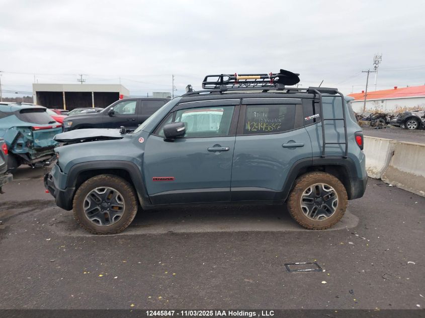 2016 Jeep Renegade Trailhawk VIN: ZACCJBCT4GPE24846 Lot: 12445847