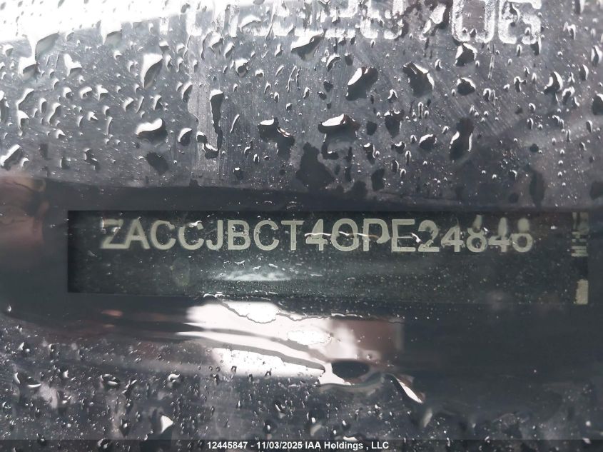 2016 Jeep Renegade Trailhawk VIN: ZACCJBCT4GPE24846 Lot: 12445847