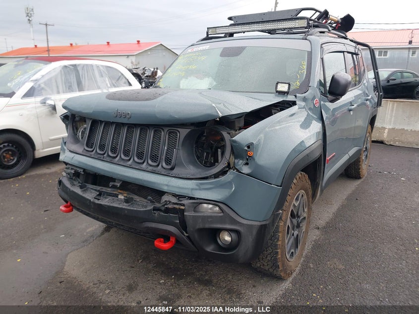 2016 Jeep Renegade Trailhawk VIN: ZACCJBCT4GPE24846 Lot: 12445847