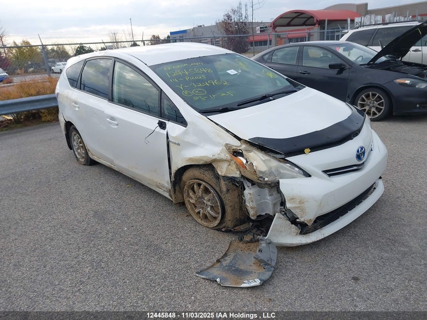 JTDZN3EU5E3324962 2014 Toyota Prius V auction photo 1
