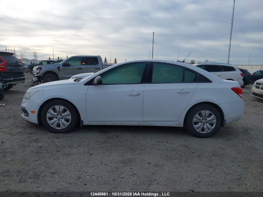 2016 Chevrolet Cruze Limited 2Ls VIN: 1G1PL5SH4G7103518 Lot: 12445861