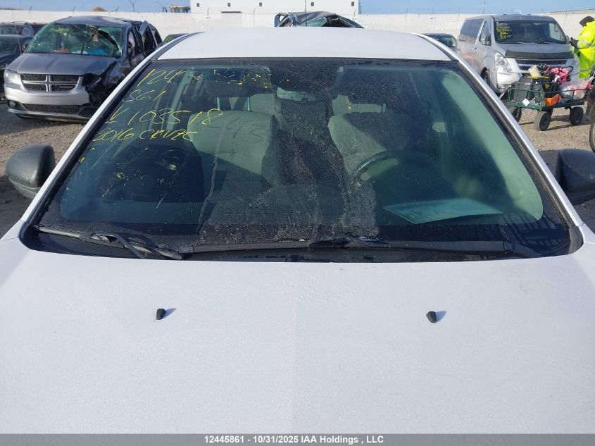 2016 Chevrolet Cruze Limited 2Ls VIN: 1G1PL5SH4G7103518 Lot: 12445861