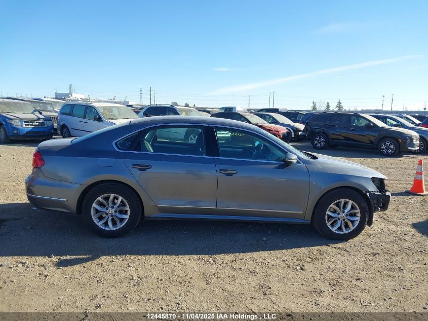 2017 Volkswagen Passat 1.8 Tsi Trendline+ VIN: 1VWAT7A3XHC044527 Lot: 12445870