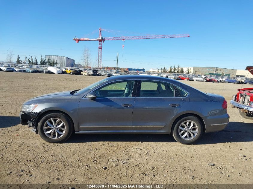 2017 Volkswagen Passat 1.8 Tsi Trendline+ VIN: 1VWAT7A3XHC044527 Lot: 12445870