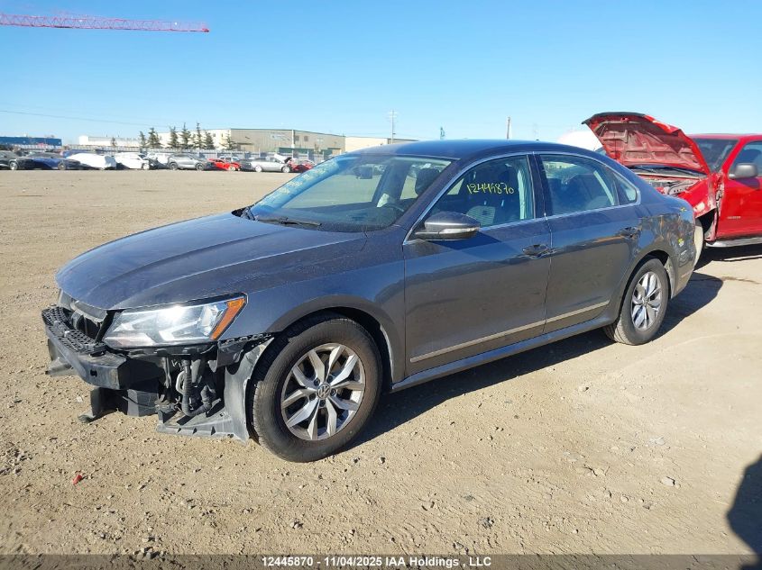 2017 Volkswagen Passat 1.8 Tsi Trendline+ VIN: 1VWAT7A3XHC044527 Lot: 12445870