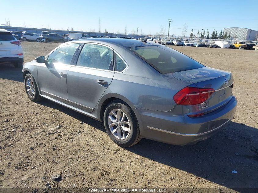 2017 Volkswagen Passat 1.8 Tsi Trendline+ VIN: 1VWAT7A3XHC044527 Lot: 12445870