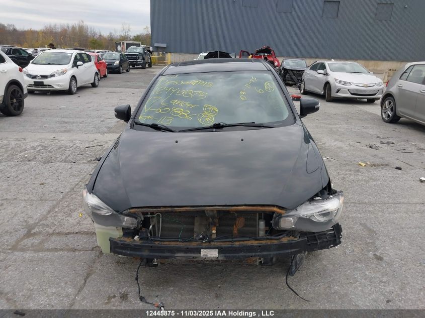 2017 Mitsubishi Lancer Gts VIN: JA32U8FW4HU604886 Lot: 12445875