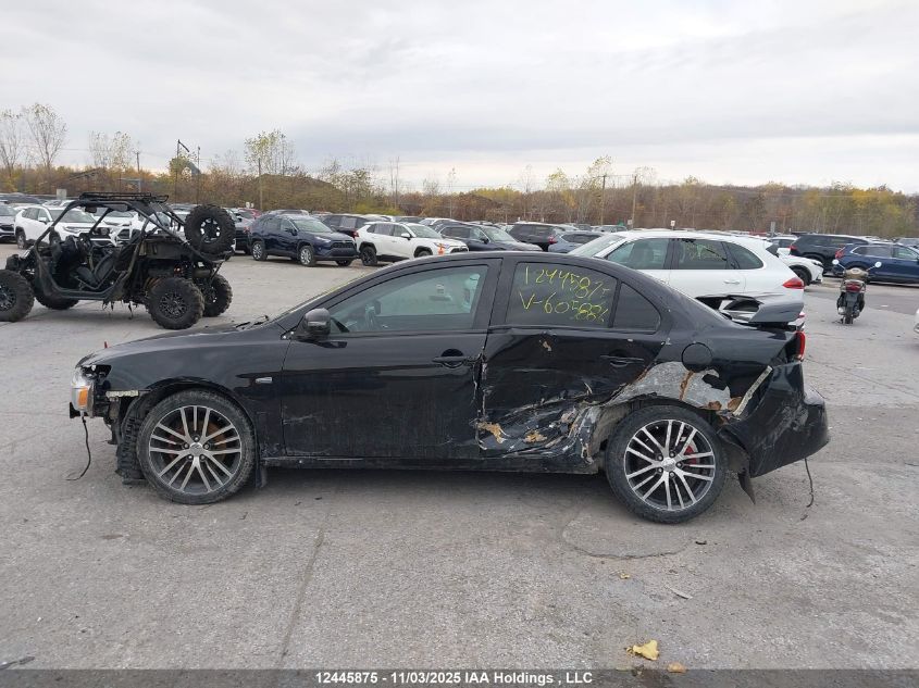 2017 Mitsubishi Lancer Gts VIN: JA32U8FW4HU604886 Lot: 12445875