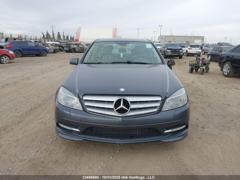 2011 Mercedes-Benz C 300 4Matic VIN: WDDGF8BBXBF591146 Lot: 12445880